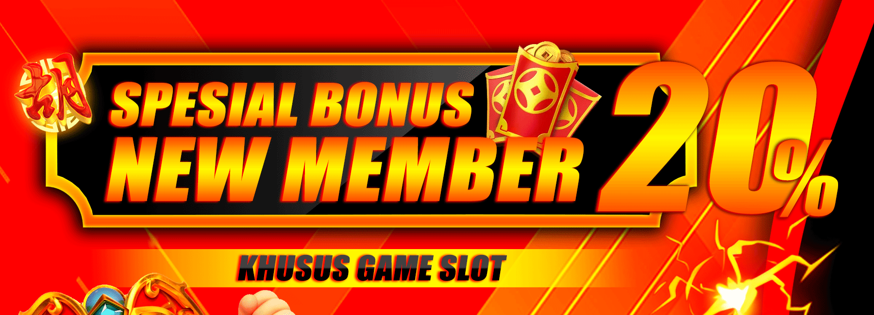 BONUS MEMBER BARU 20%