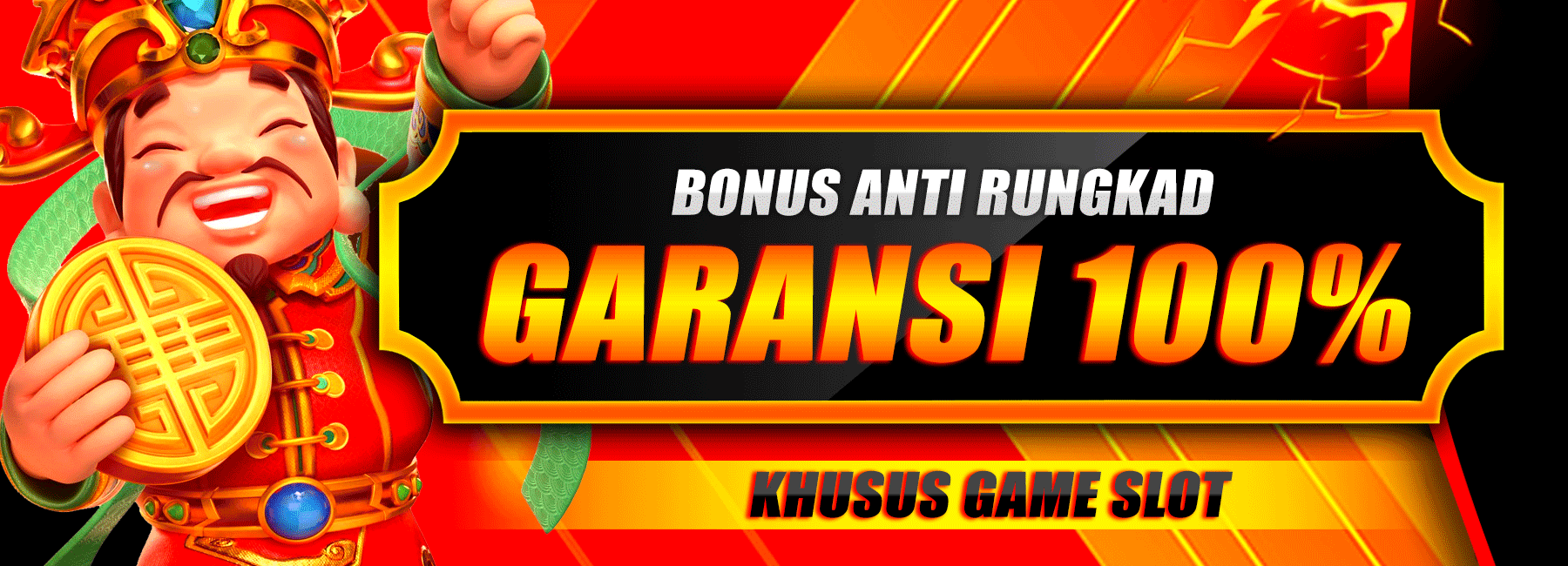 CLAIM GARANSI KEKALAHAN 100%