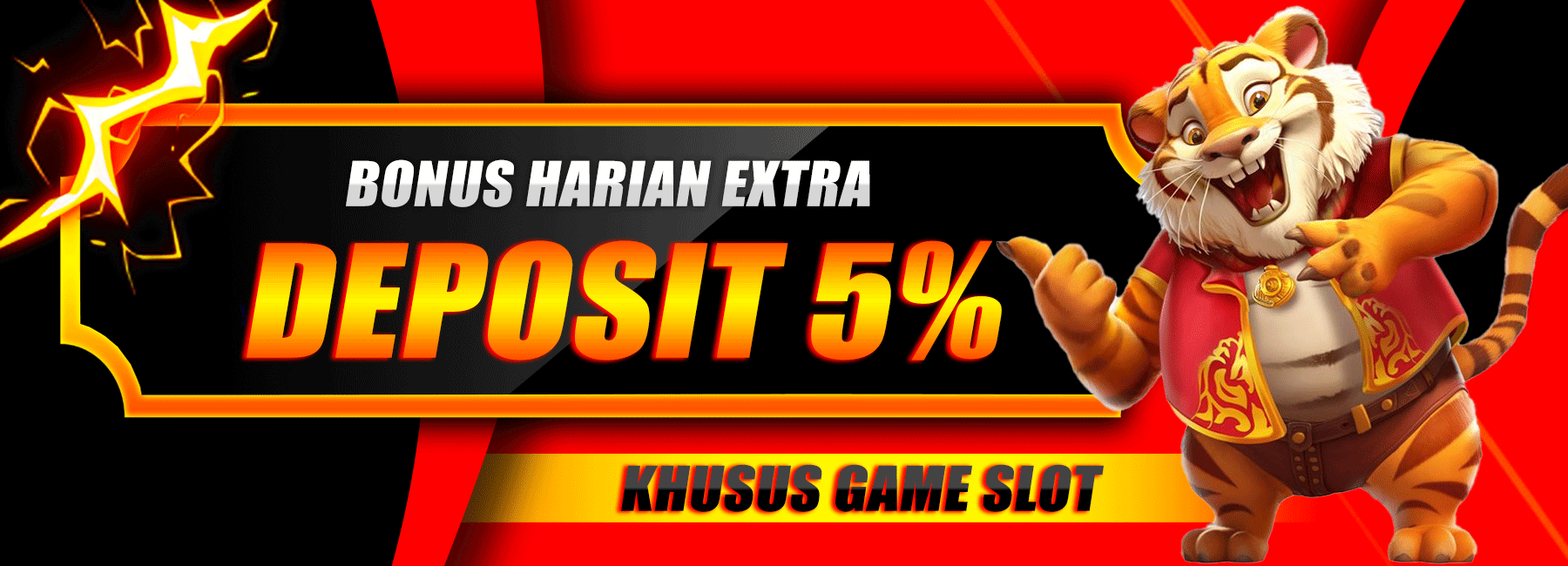 BONUS DEPOSIT HARIAN 5%